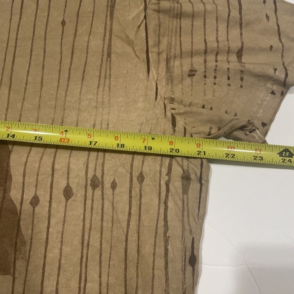 PRPS Tan Brown Angel Cupid logo graphic t-shirt Size Large - Picture 3 of 5